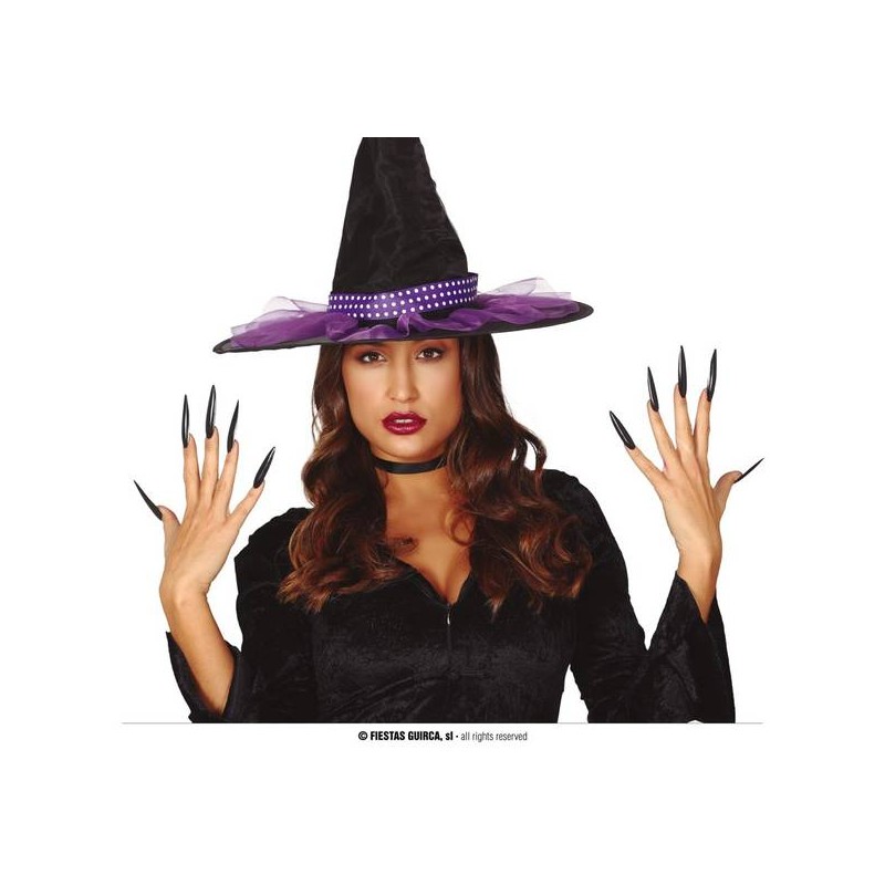 UNGHIE FINTE NERE STREGA