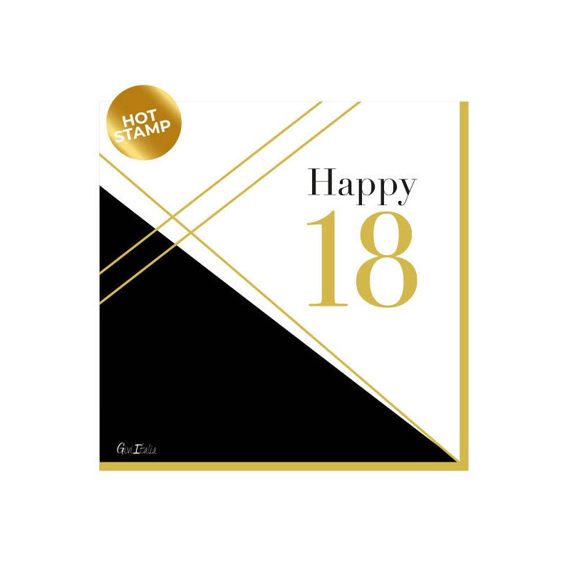 TOVAGLIOLI 33x33 HAPPY18 3veli 16pz