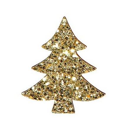 ADESIVO CHIUDIPACCO TREE GOLD 3xh2,5cm 36PZ