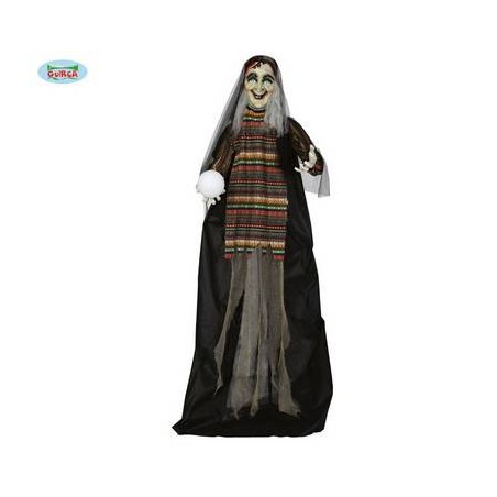 VEGGENTE HORROR CON LUCE MOVIMENTO E SUONO 170cm