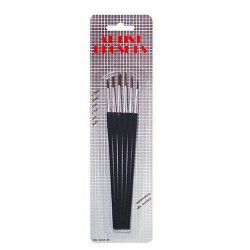 SET PENNELLI PELO DI PONY MANICO CORTO 6pz