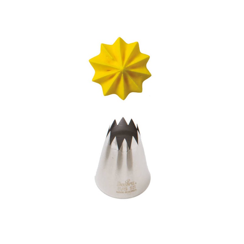 BECCUCCIO INOX DECORA N°18 STELLA