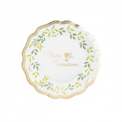 PIATTI NEW LIBERTY PRIMA COMUNIONE 21cm 8pz