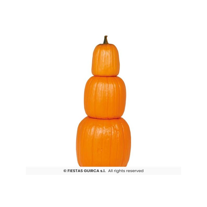 TRE ZUCCHE IMPILATE 60cm
