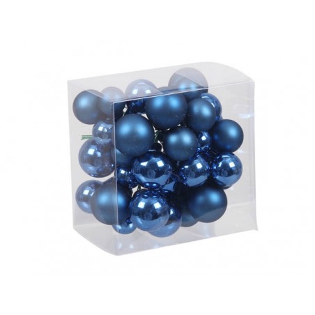 PALLINE CON FILO ø20/25/30mm BLU MIX 6pz