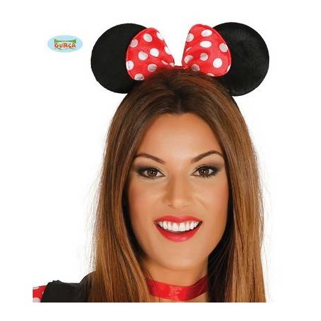 TIARA CERCHIETTO TOPOLINA IN STOFFA