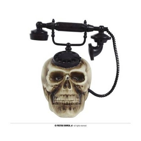 TELEFONO TESCHIO 22x25cm