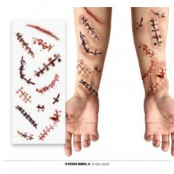 TATUAGGIO CICATRICE 30x13cm