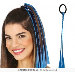 TRECCIA 35cm BLU 3pz