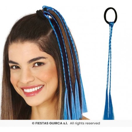 TRECCIA 35cm BLU 3pz