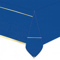 TOVAGLIA IN PVC 140x270cm BLU ORO