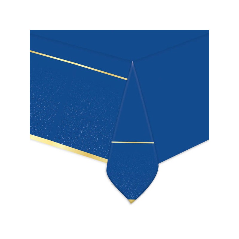 TOVAGLIA IN PVC 140x270cm BLU ORO