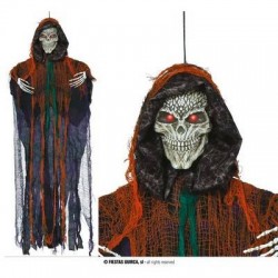 SCHELETRO DA APPENDERE CON LUCE, SUONO E MOVIMENTO