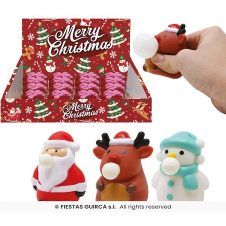 PERSONAGGI ANTISTRESS NATALIZI 1pz ASS.TI