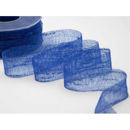 NASTRO VELETTA mm20x25mt COL.654 BLU CINA