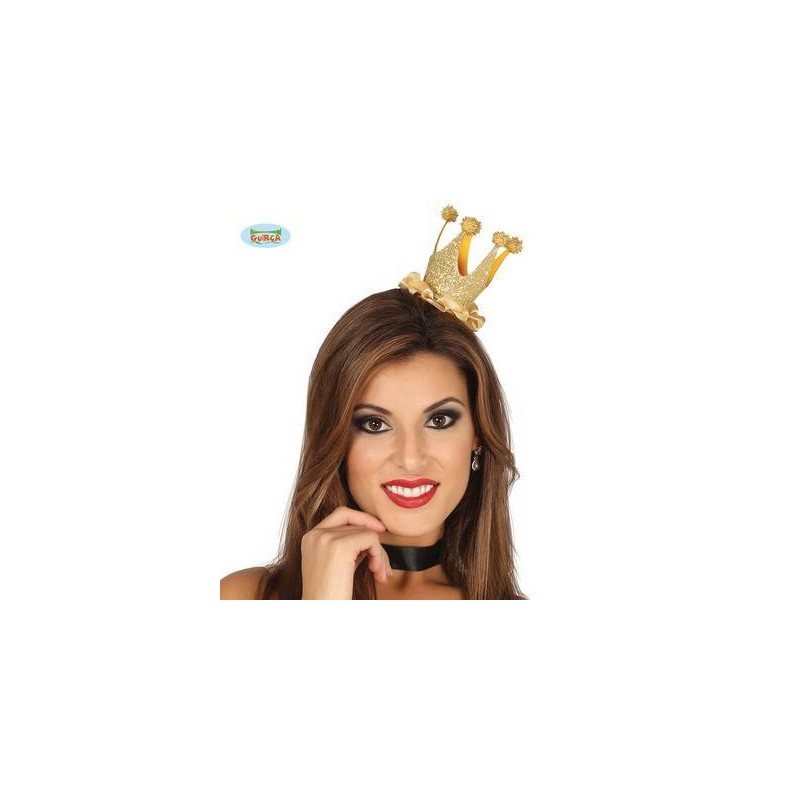 MINI CORONA CLIP ORO