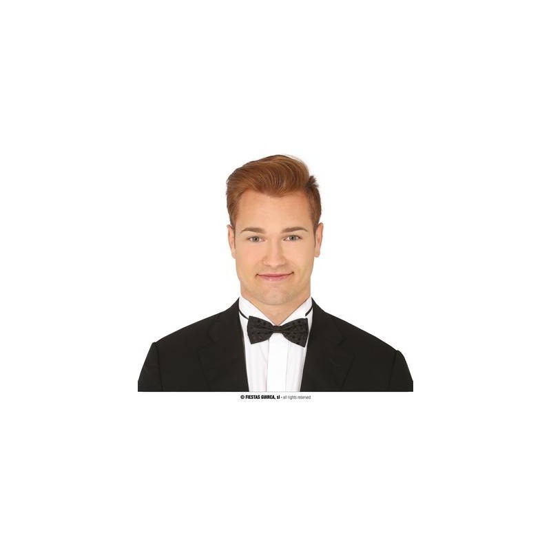 PAPILLON PAILLETTES NERO