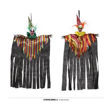 PENDENTE PAGLIACCIO NERI ASS.TI 75cm