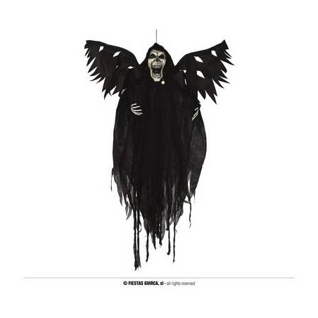 PENDENTE SCHELETRO ALATO CON LUCE , SUONO E  MOVIMENTO