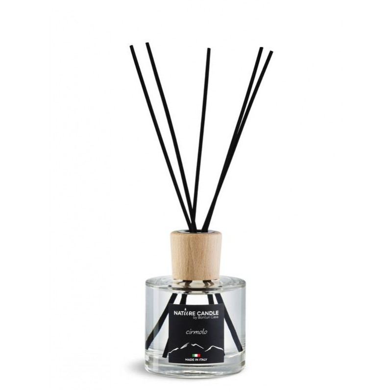 PROFUMATORE D'AMBIENTE C/STECCHI LEGNO 200ml CIRMOLO