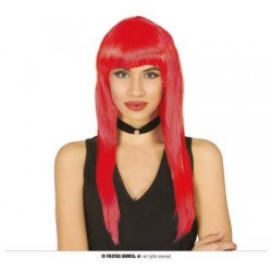 PARRUCCA ROSSA CAPELLI LUNGHI IN CONFEZIONE 120gr