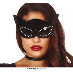 OCCHIALI NERI GATTA PLASTICA RIGIDA