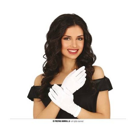 PAIO GUANTI BIANCHI 25cm
