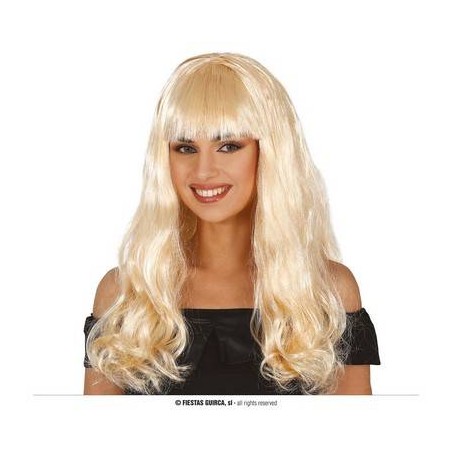 PARRUCCA BIONDA LUNGA CON FRANGIA