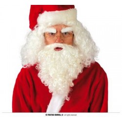 PARRUCCA E BARBA BABBO NATALE