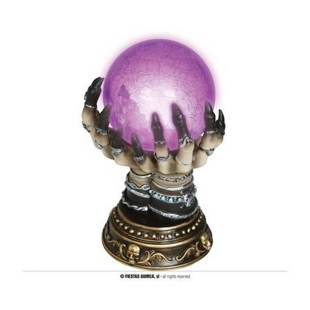 PALLA A MANO IN CERAMICA 23cm CON LUCE