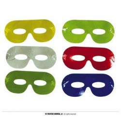 MASCHERINE METALLIC 4 COLORI 100PZ