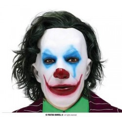 MASCHERA MR.SMILE CON CAPELLI IN LATTICE