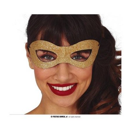 MASCHERA ORO GLITTER