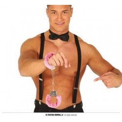 MANETTE CON VELLUTO ROSA