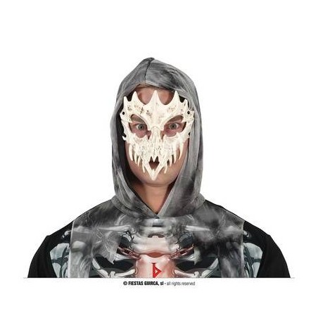 MASCHERA TESCHIO LUPO PVC