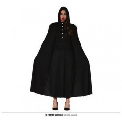 MANTELLO CON CAPPUCCIO 135cm