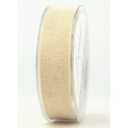 NASTRO TESSUTO GEORGIA mm23x20mt CREMA