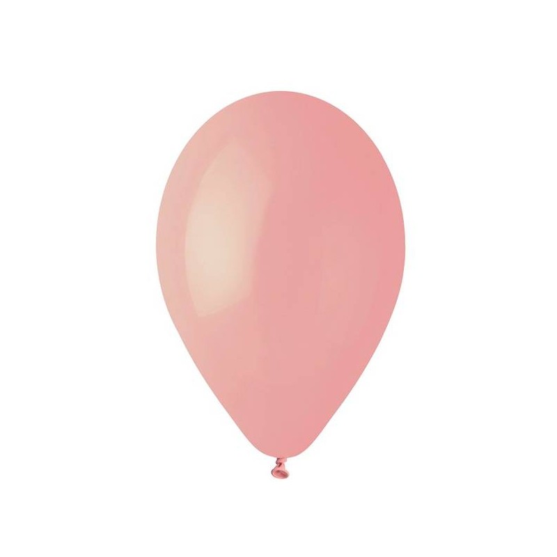 PALLONCINI LATTICE MEDIUM 10 25pz ROSA BABY