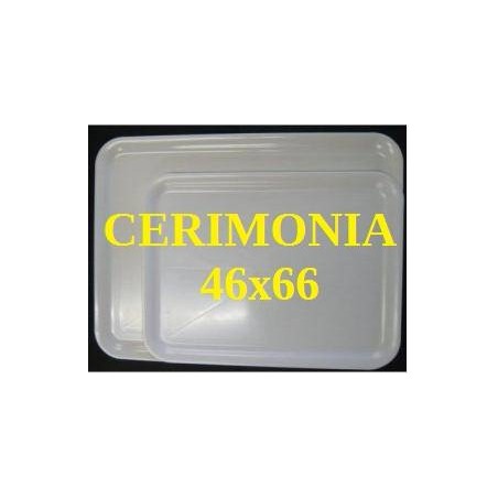 VASSOIO CERIMONIA BIANCO 46x66cm