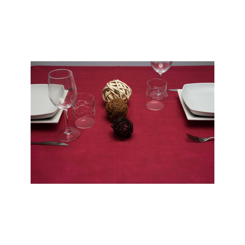 TOVAGLIA TNT FIESTA 1x1mt ROSSO 20pz