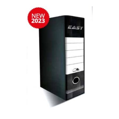 REGISTRATORE AD ANELLI D.8 EASY NERO