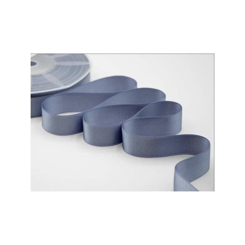 NASTRO DOPPIO RASO mm25x50mt COL.43 BLU AVIO