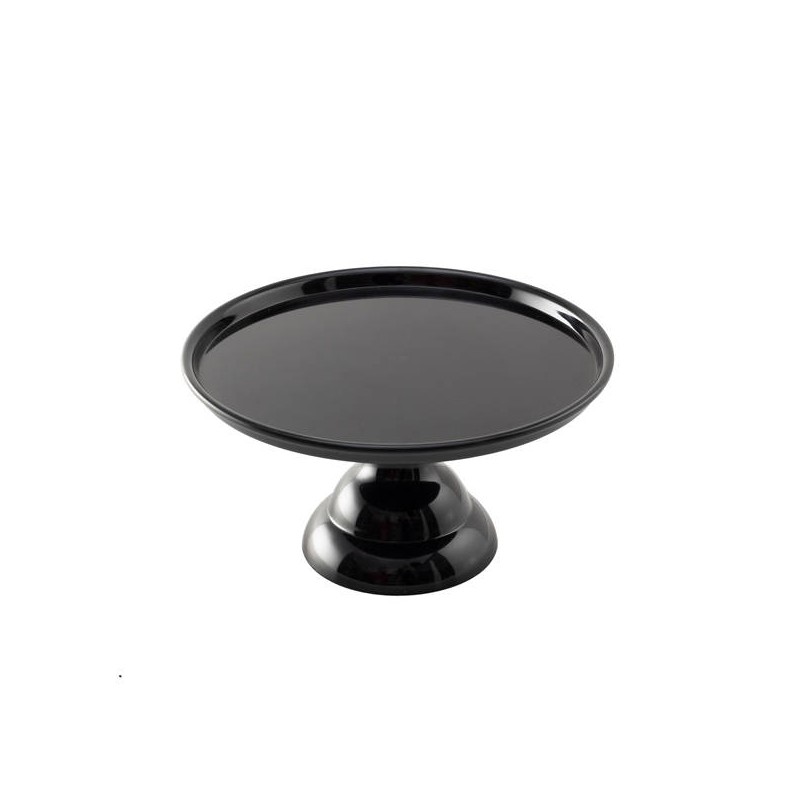 ALZATA MELAMINA NERA ø23 H.12cm