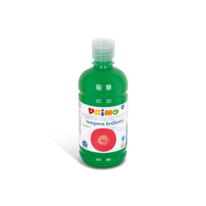 TEMPERA IN BOTTIGLIA 500ml PRIMO VERDE BRILLANTE 610