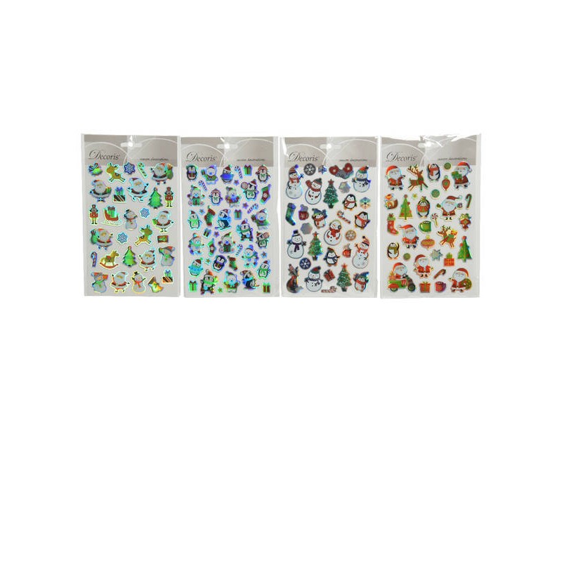 STICKERS ASS.TI NATALIZI 4ass 1pz