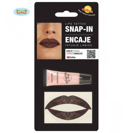 TATUAGGIO LABBRA ROSE CON IDRATANTE E REMOVER