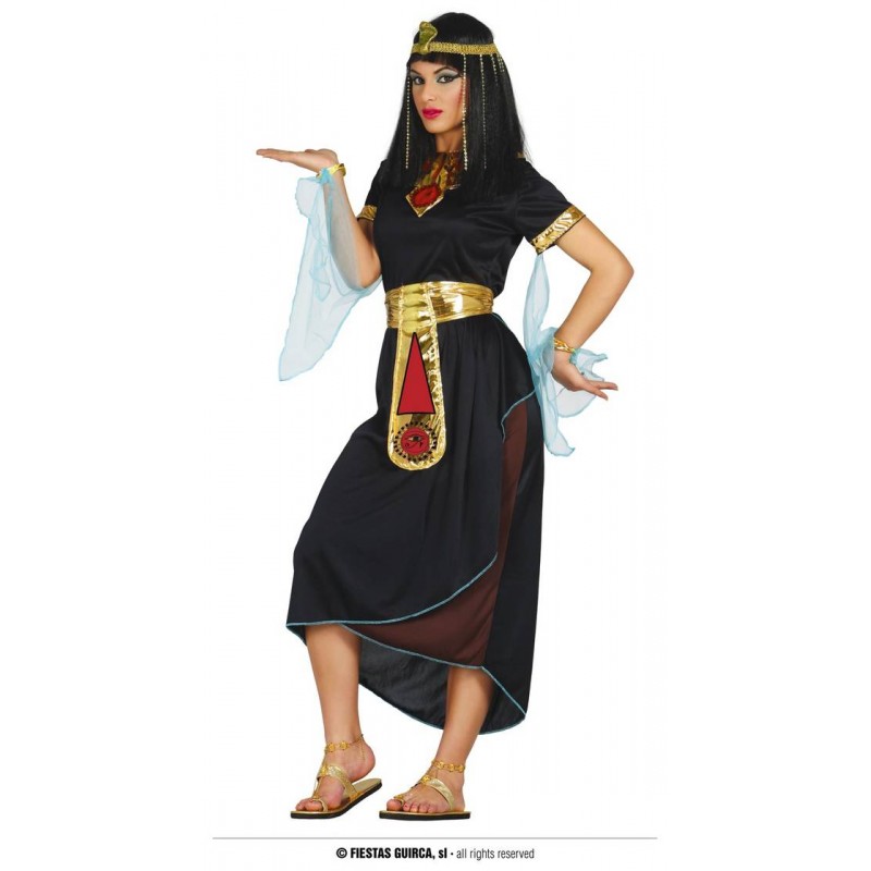 COSTUME CLEOPATRA TG.M 38-40 NERO