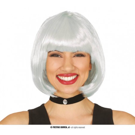PARRUCCA MEDIA LUNGHEZZA BIANCA 30gr