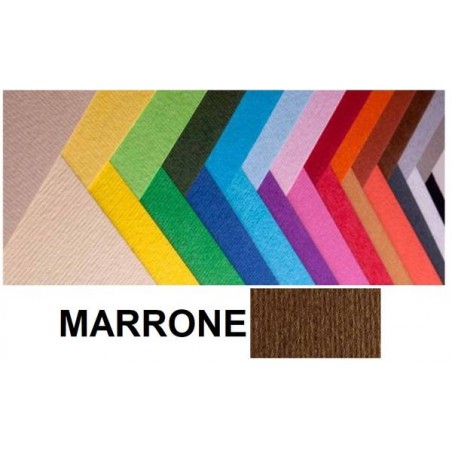 CARTONCINO BRISTOL 70x100cm 200gr MARRONE FABRIANO