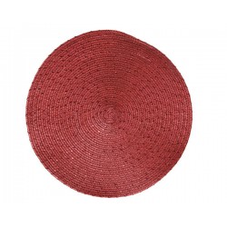 SOTTOPIATTO FILATO ROSSO PP ø30cm ROSSO
